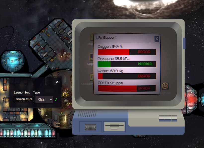 Интерактив внутри модуля